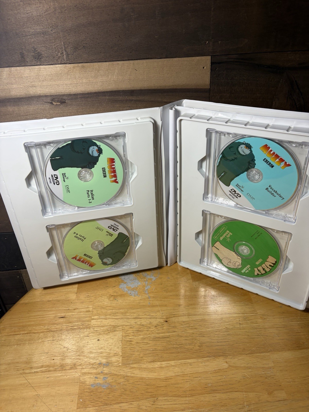 Muzzy BBC Italian Language Course 6 DVD Set