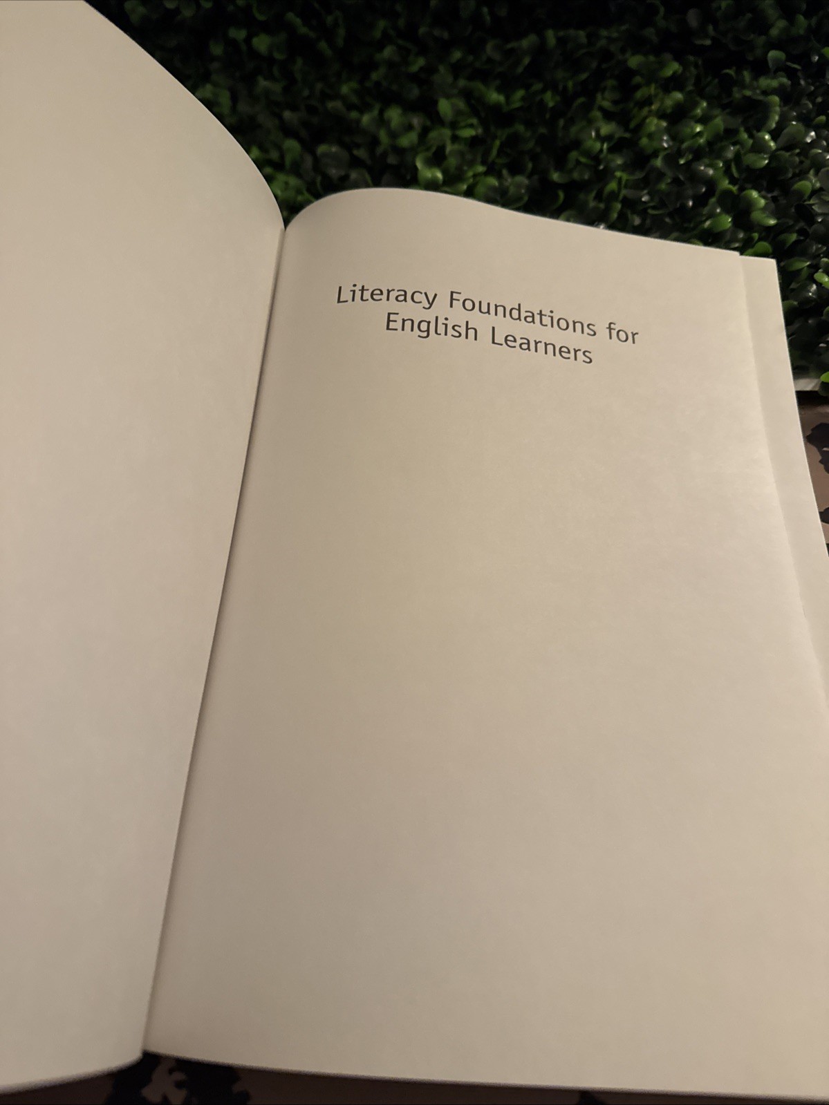 Literacy Foundations for English Learners: A Comprehensive Guide to Evidence