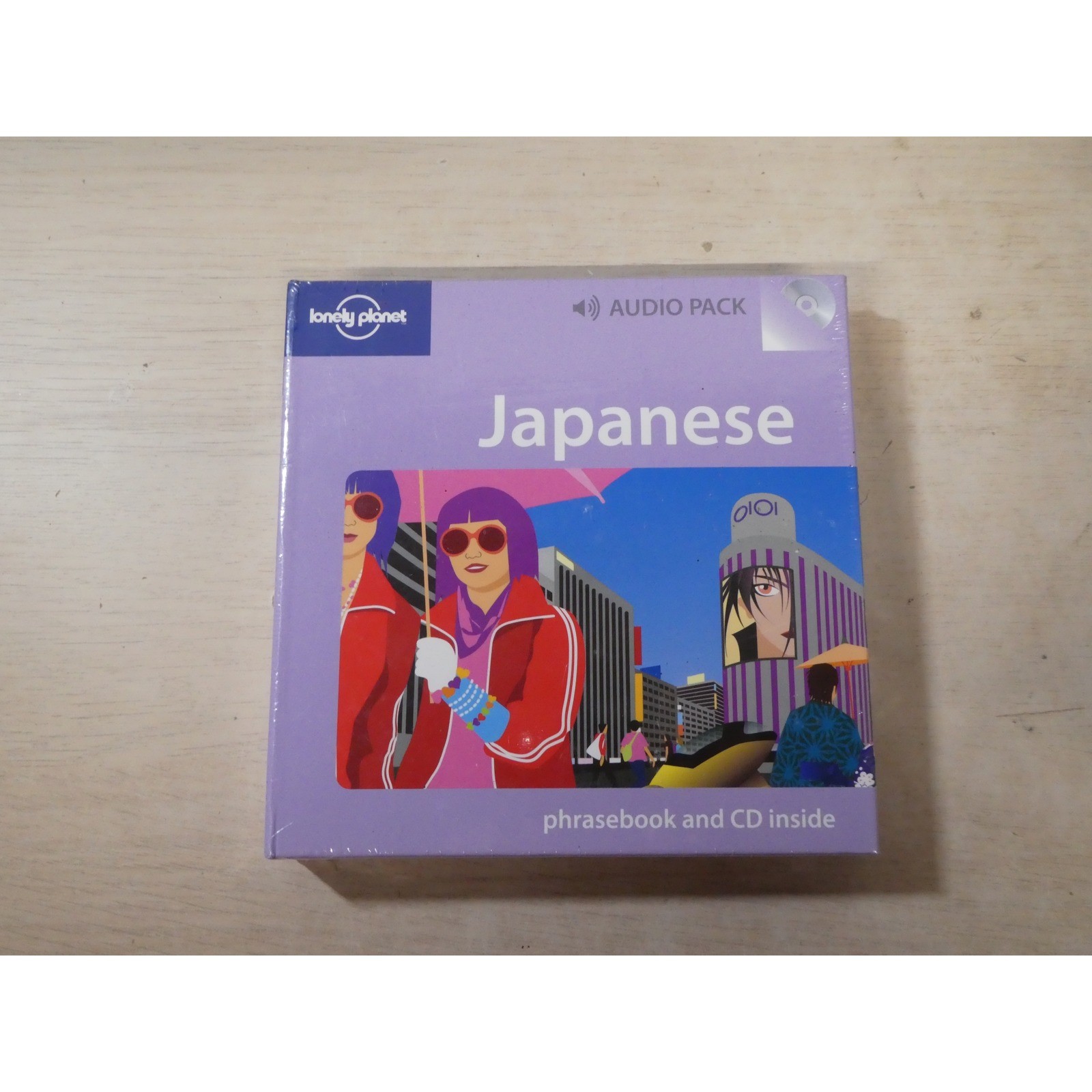 Lonely Planet Japanese Audio Pack Phrasebook and CD 1st Edition New Sealed