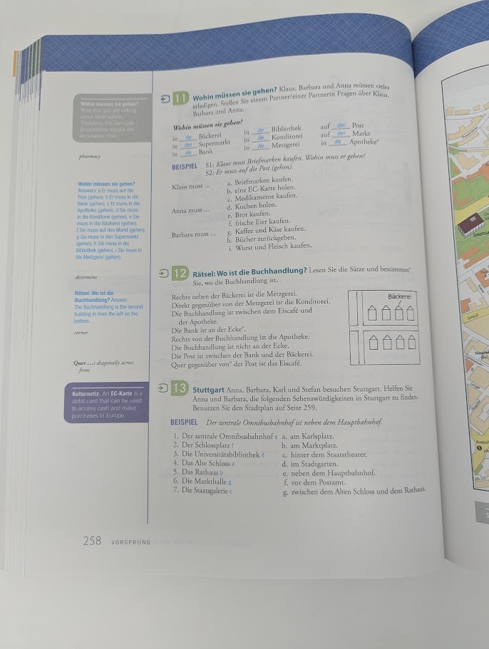 Vorsprung German 4TH Ed – ANNOTATED INSTUCTOR Edition + ANSWERS Included
