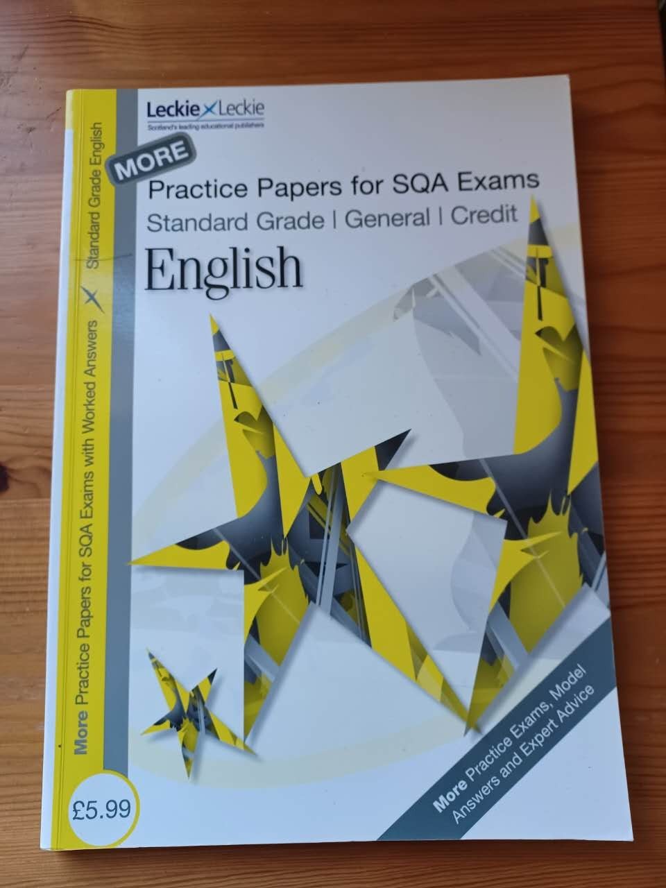 More General/Credit English Practice Papers for SQA Exams: Secon