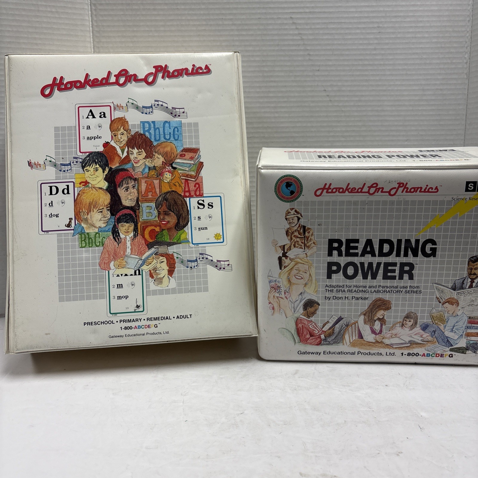 Vintage Hooked on Phonics Reading Program Cassettes Books & Reading Beach