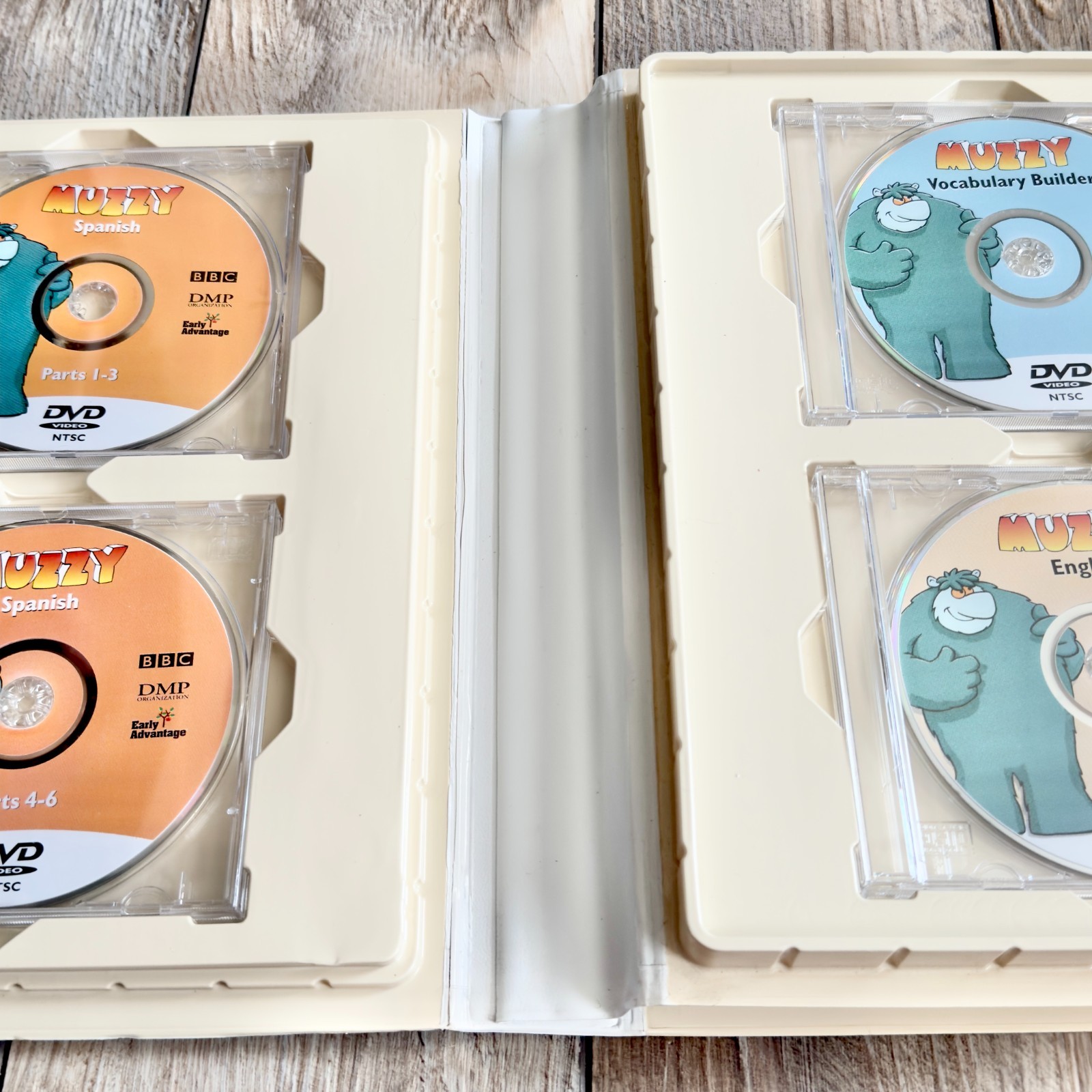 Muzzy Spanish BBC Language Course For Children Educational Learning DVD Set