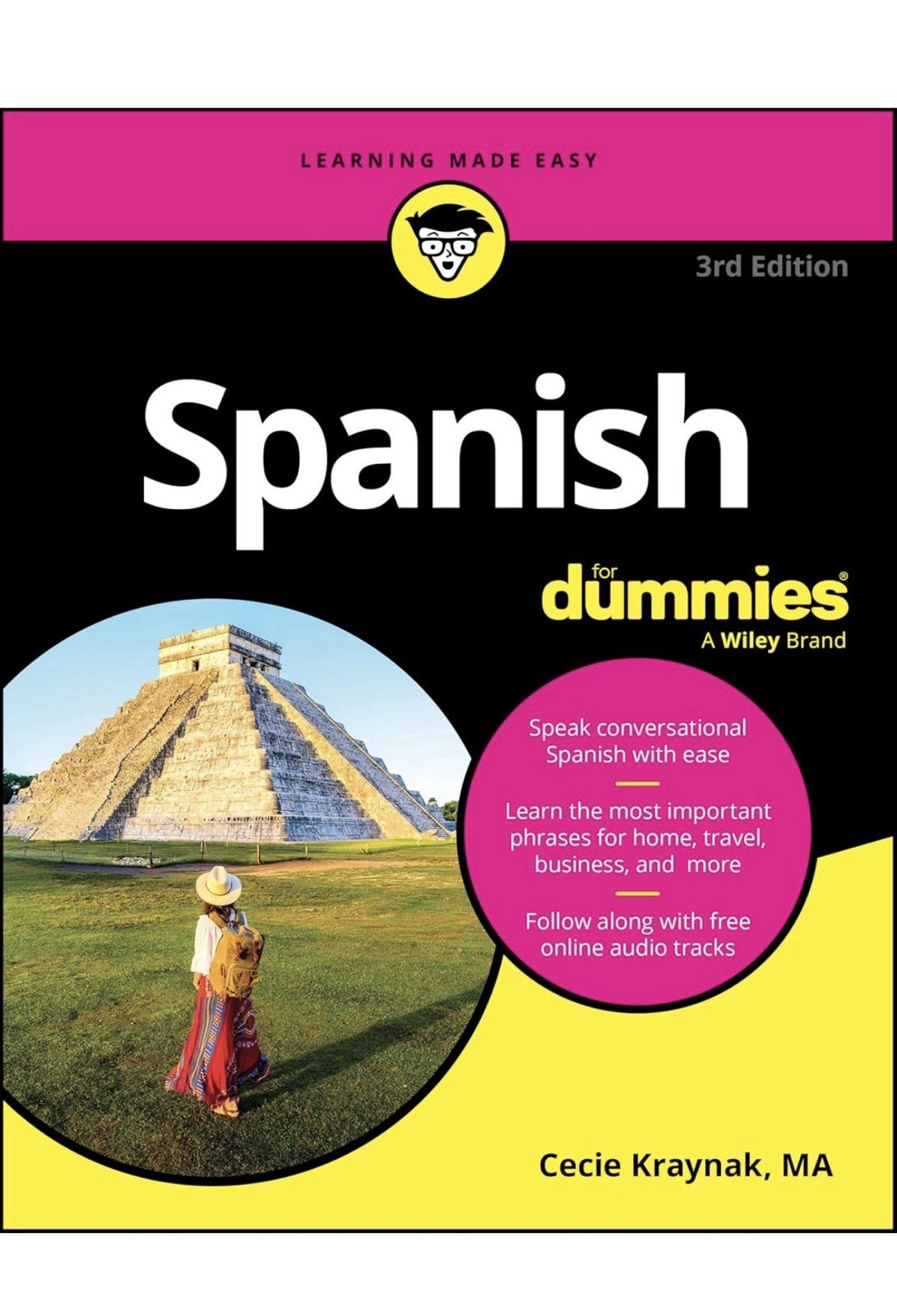 Spanish for Dummies 3rd Edition by Cecie Kraynak For Dummies Book