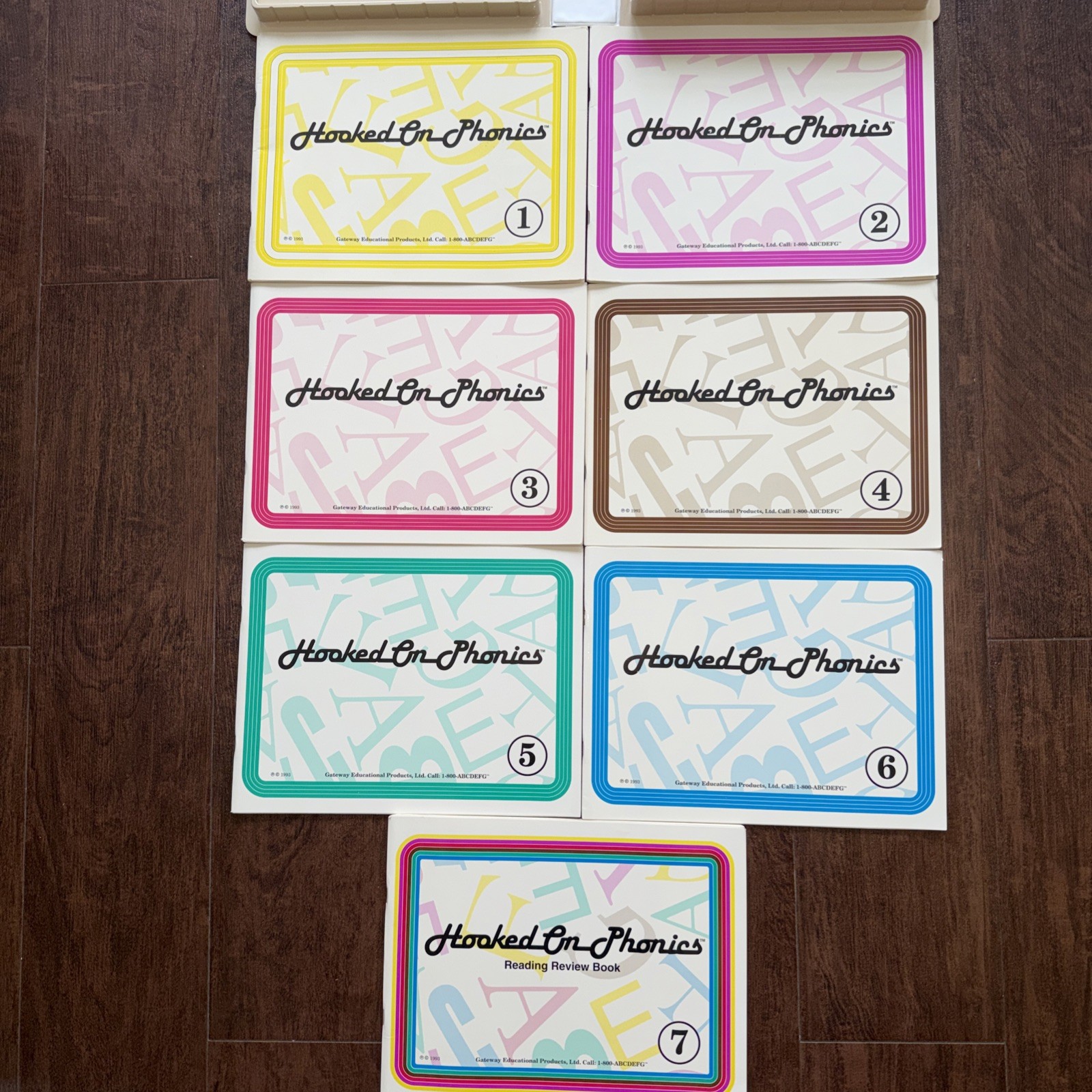 Hooked on Phonics Reading Program Homeschool Learning Set Cassettes & Cards