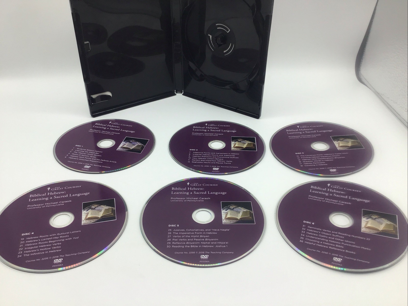 TGC Biblical Hebrew : Learning a Sacred Language by Michael Carasik DVD