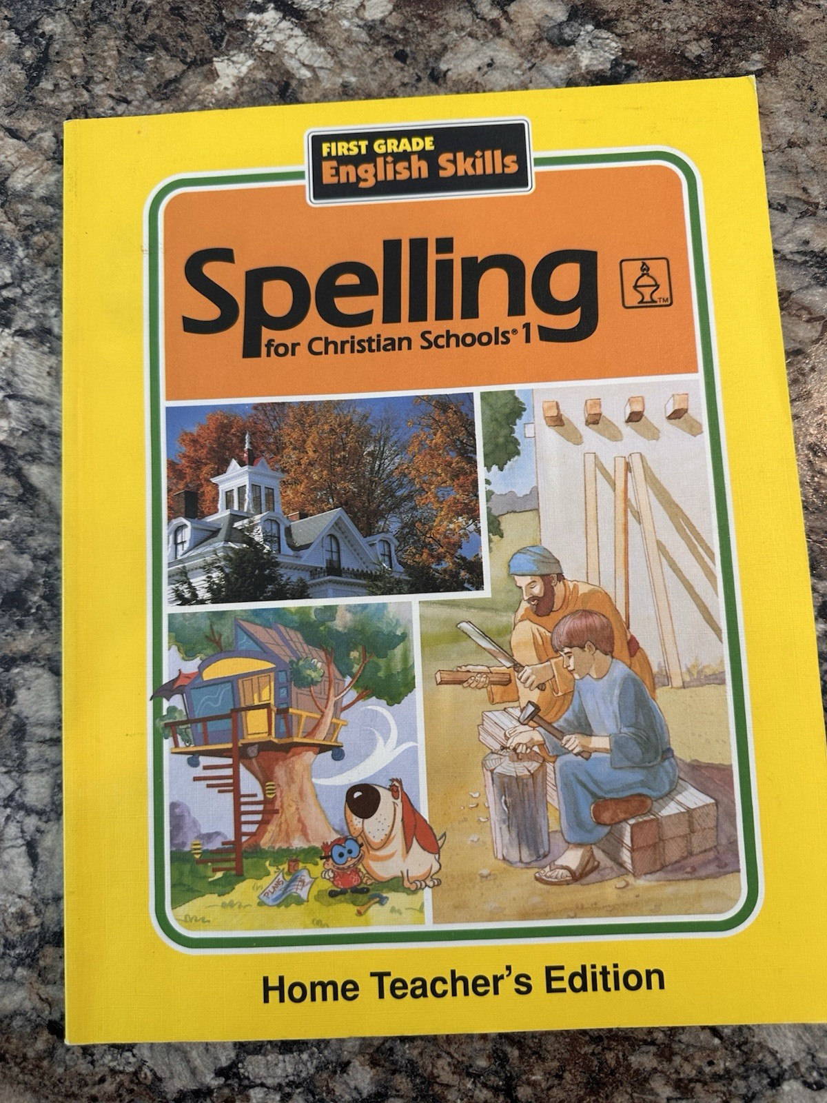 Bob Jones Spelling Workbook & Teachers Edition 1st grade
