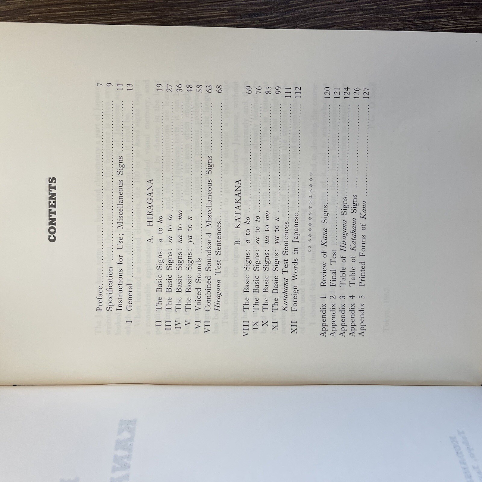 Japanese Kana Workbook O’Neill, P G FIRST EDITION 1967