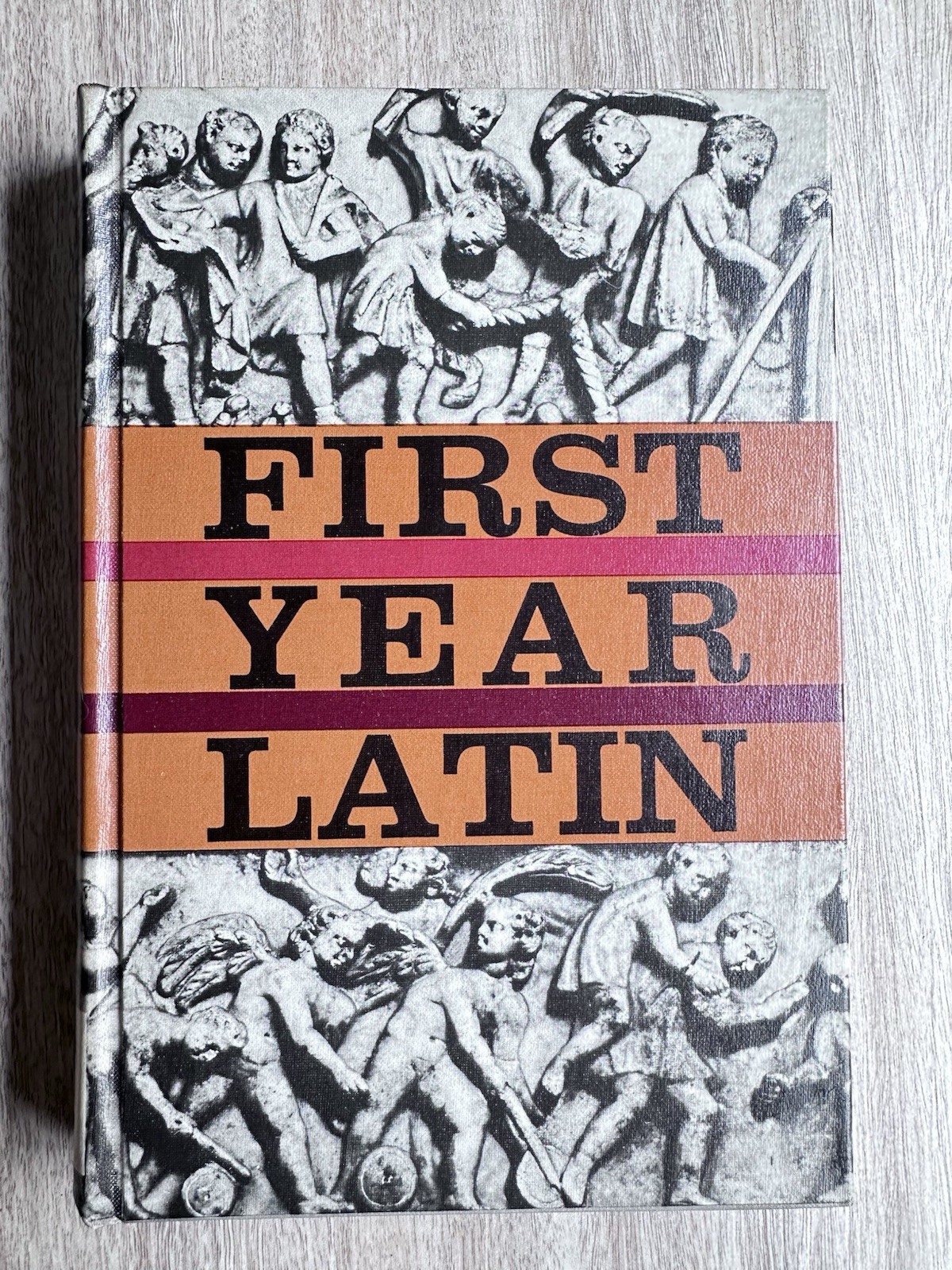 First Year Latin Hardcover Book 1966 Smith & Thompson Charles Jenney Hardcover