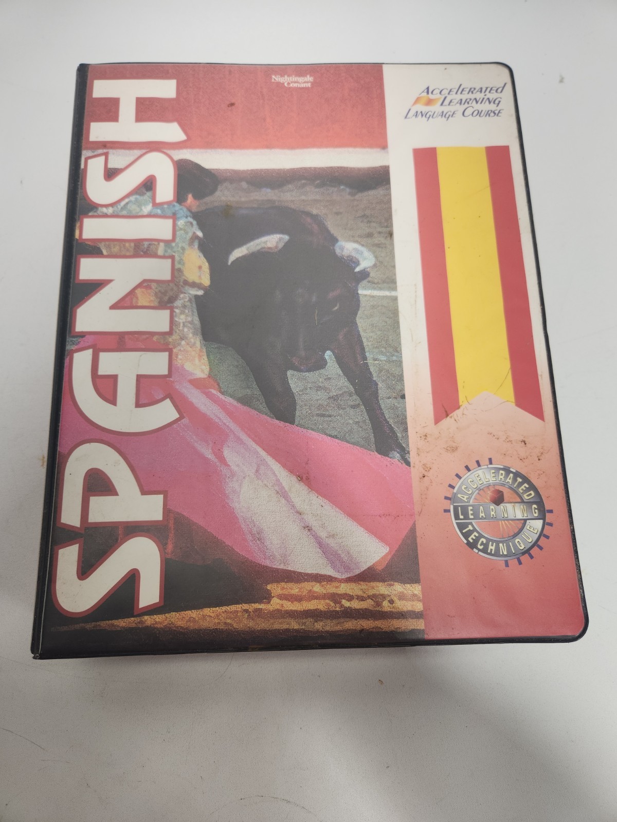Nightingale Conant Accelerated Learning Spanish Course Complete 12 Cassette VHS