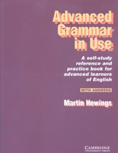 Advanced Grammar in Use With answers by Hewings, Martin Paperback Book The Fast