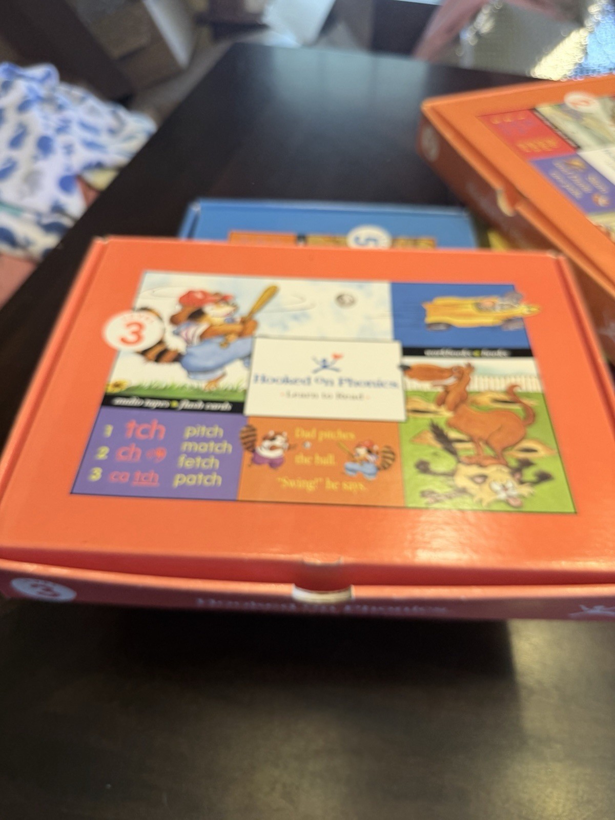 Hooked on Phonics set Level 1-5 plus parents box cassette Box Games 1988