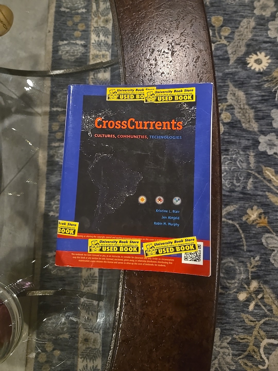 Cross Currents : Cultures, Communities, Technologies USED BOOK & a good one!