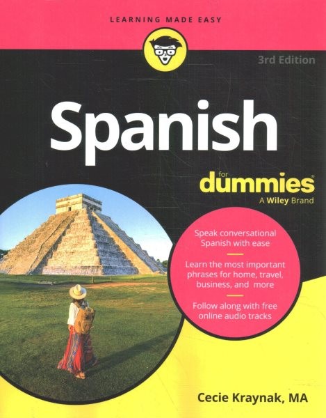 Spanish for Dummies, Paperback by Kraynak, Mary, Like New Used, Free shipping…