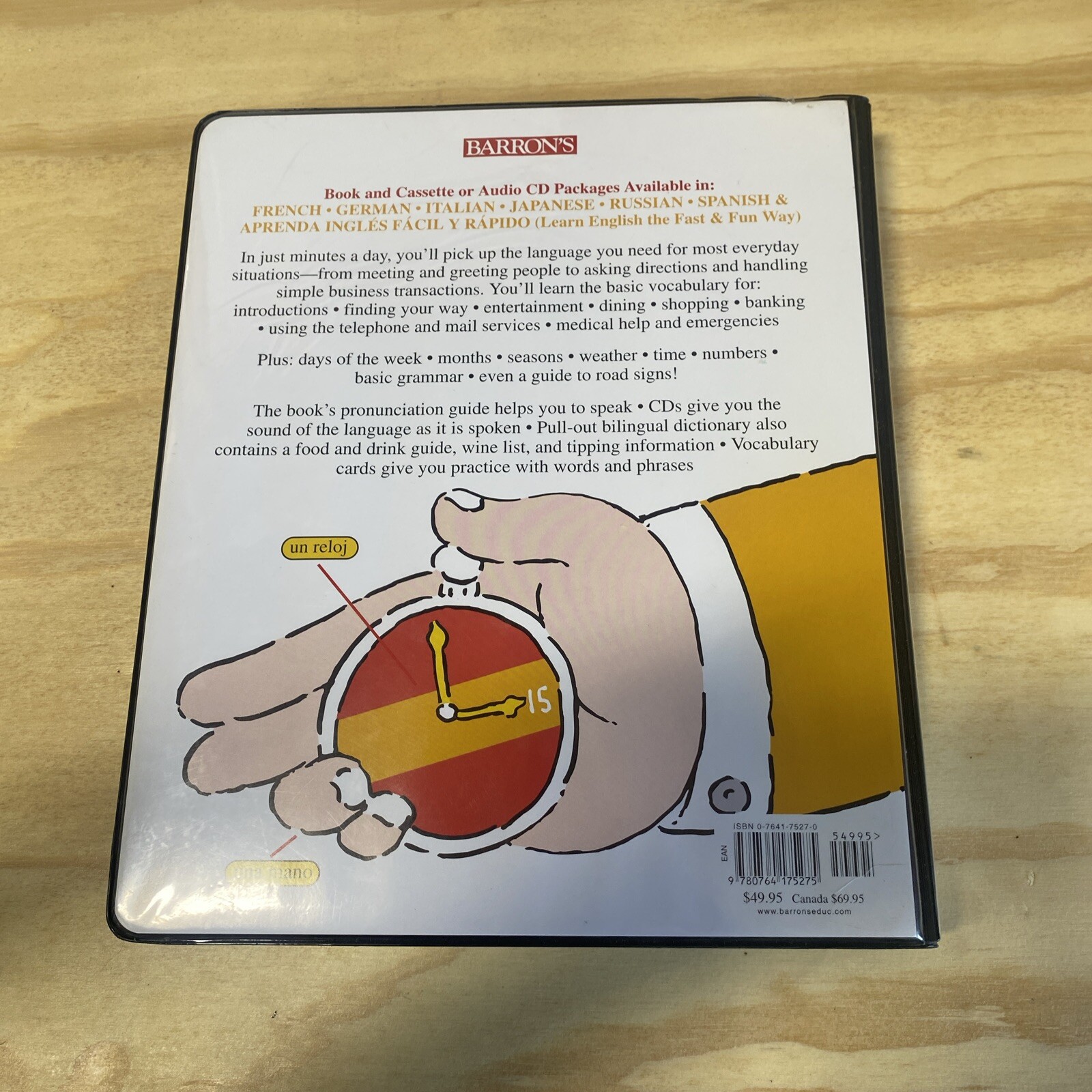 Barron’s Learn Spanish the Fast and Fun Way 2nd Edition by Gene Hammitt
