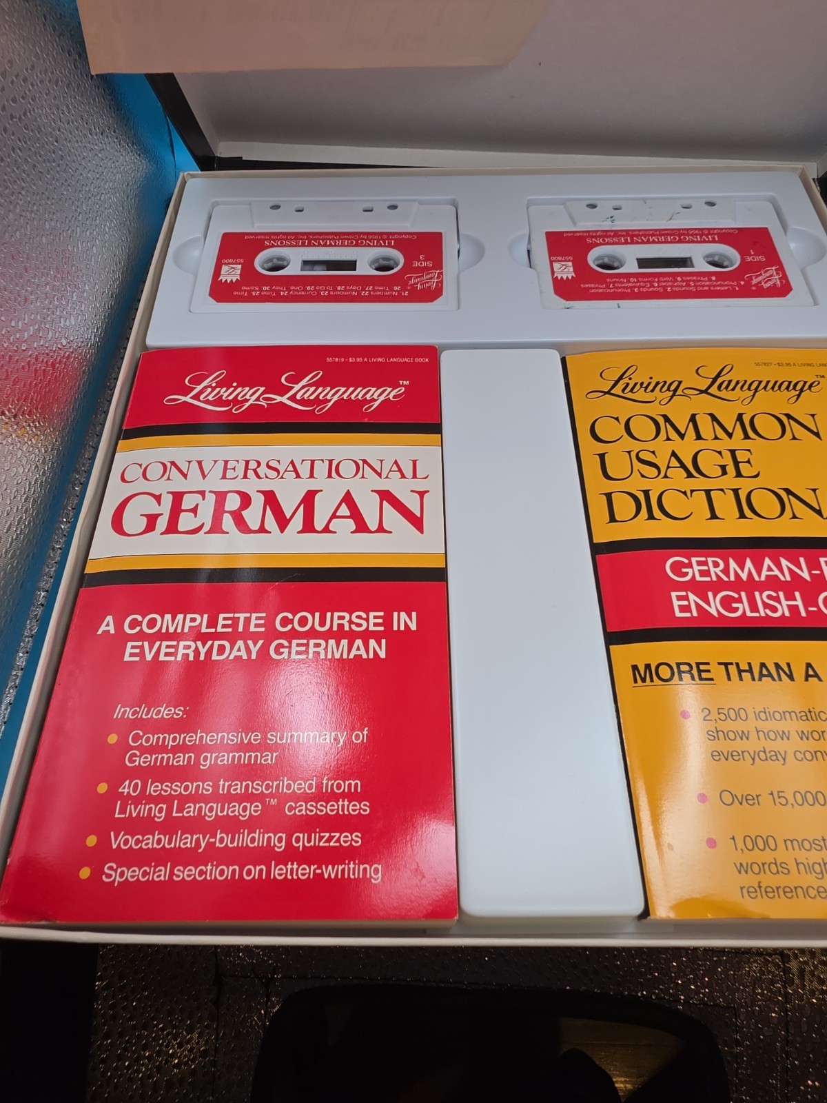 Living German Complete Language Course 2 Cassette Edition 40 Lessons 2 Books