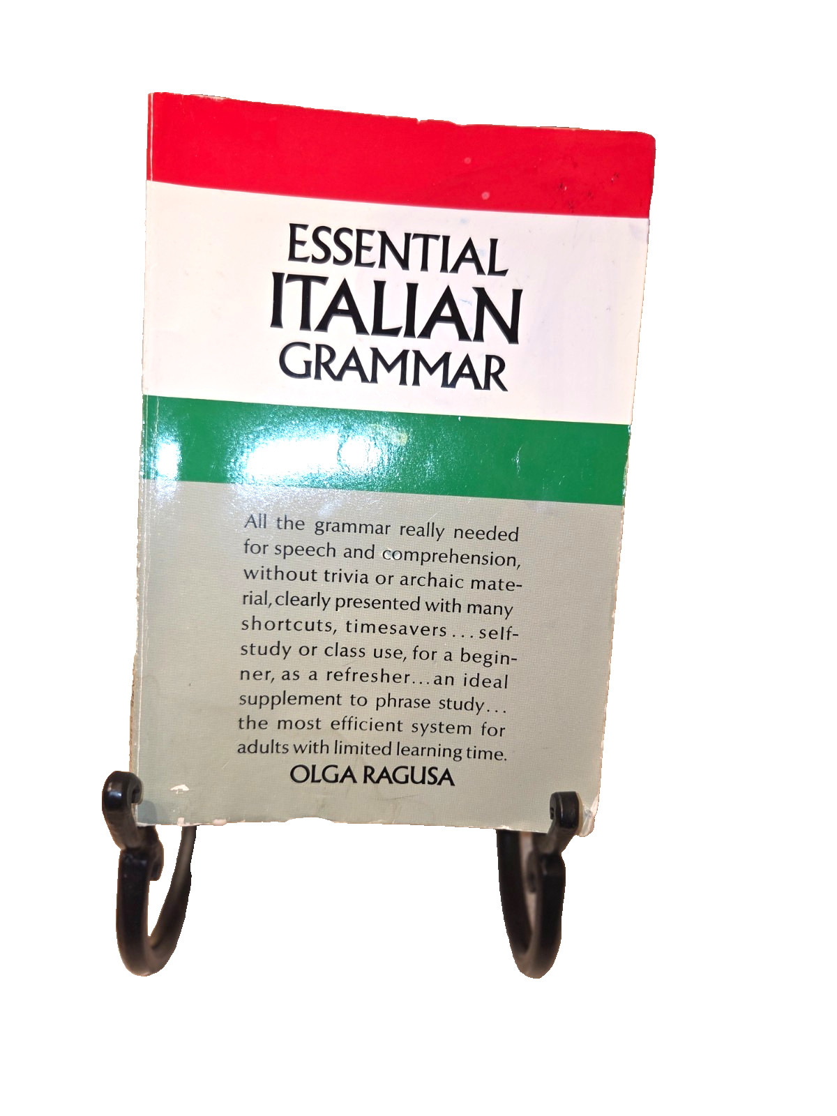 Essential Italian Grammer (Paperback book, 1963) Olga Ragusa