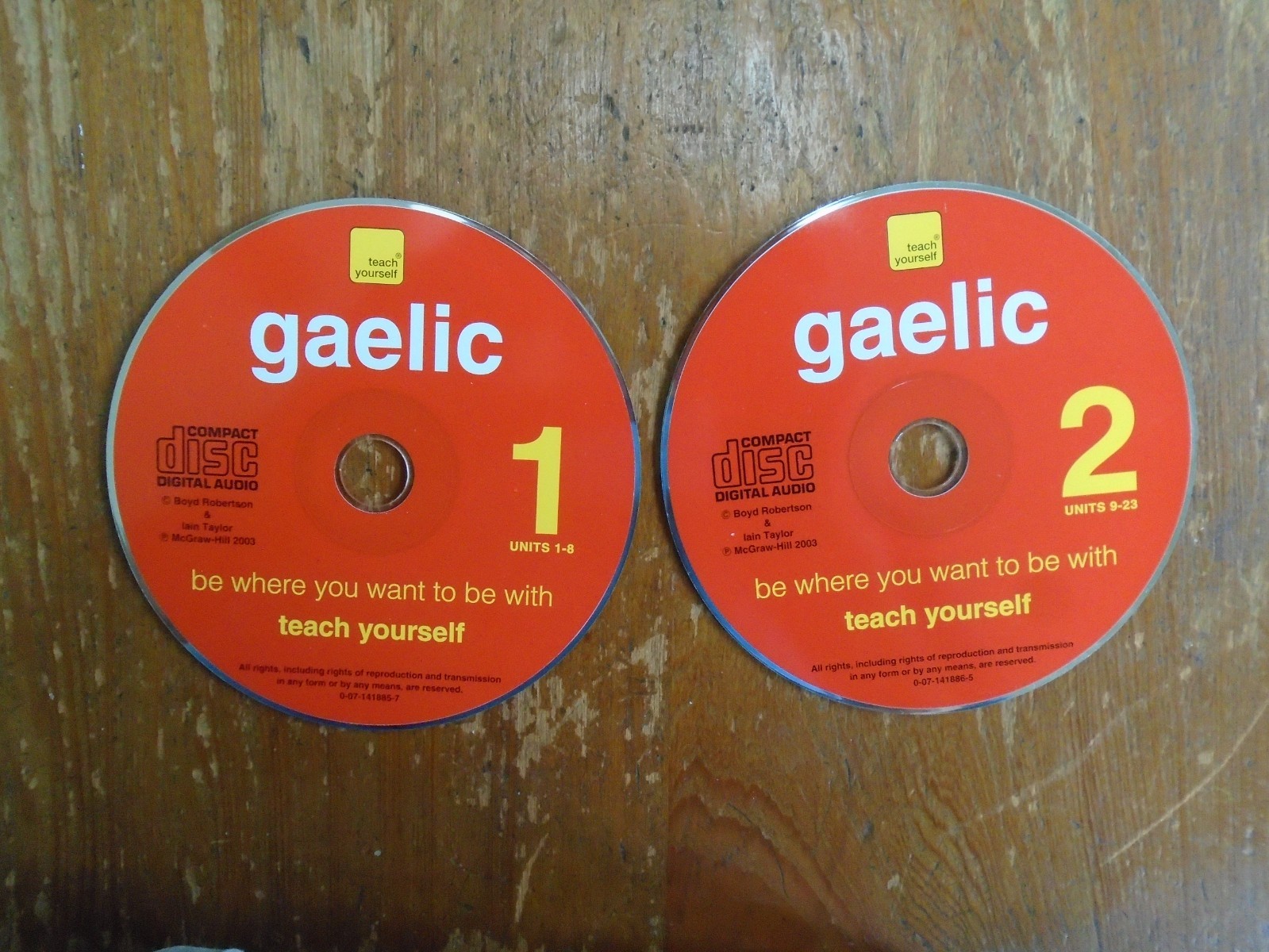 Teach Yourself Gaelic- Complete Course by Iain Taylor and Boyd Robertson…