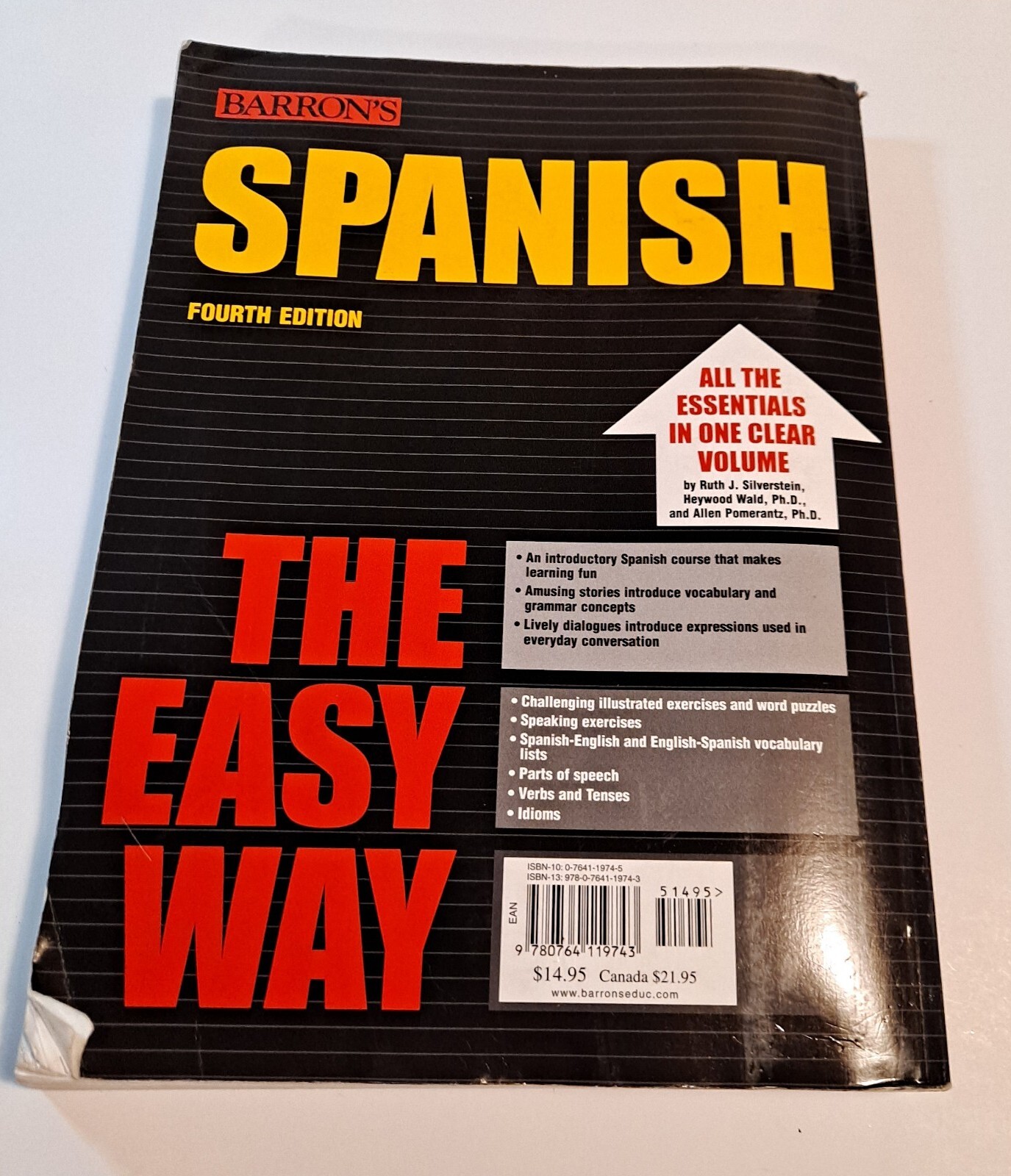 Spanish the Easy Way Heywood, Silverstein, Ruth J., Pomerantz, Al