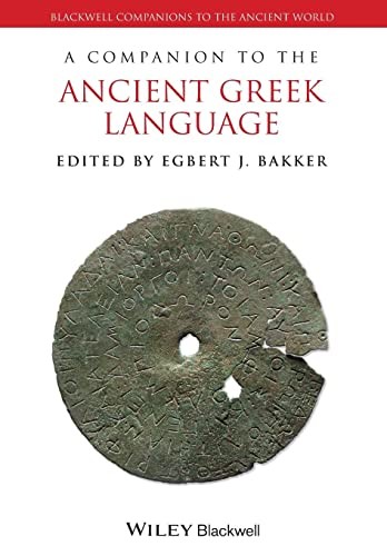 A Companion to the Ancient Greek Language (Wiley Compani… Paperback / softback
