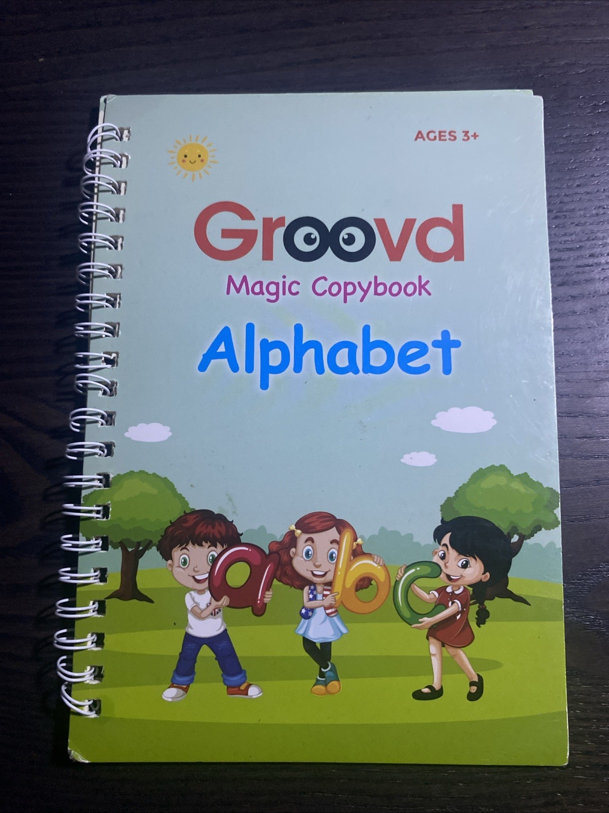 Groovd Magic Copybook Children’s Handwriting Practice Set