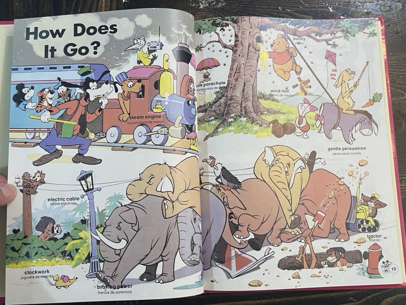 Disney Learn English Books for Spanish Speakers – Bilingual Storybooks Lot of 5
