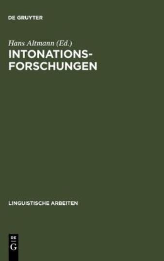 Intonationsforschungen