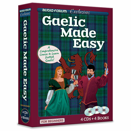 Gaelic Made Easy (4 CDs/Books) by Audio Forum – *NEW in BOX*