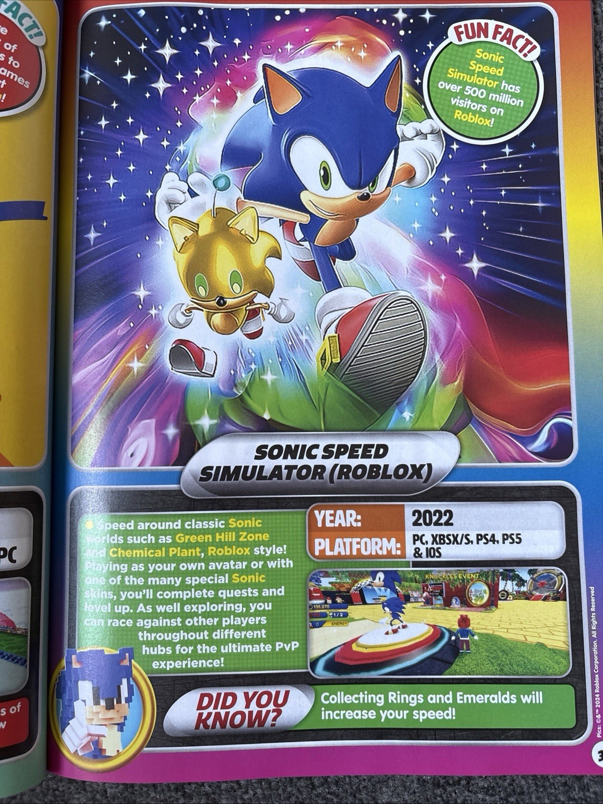 110% Gaming Presents The Big Book Of Sonic All Your Favourite Games Inside