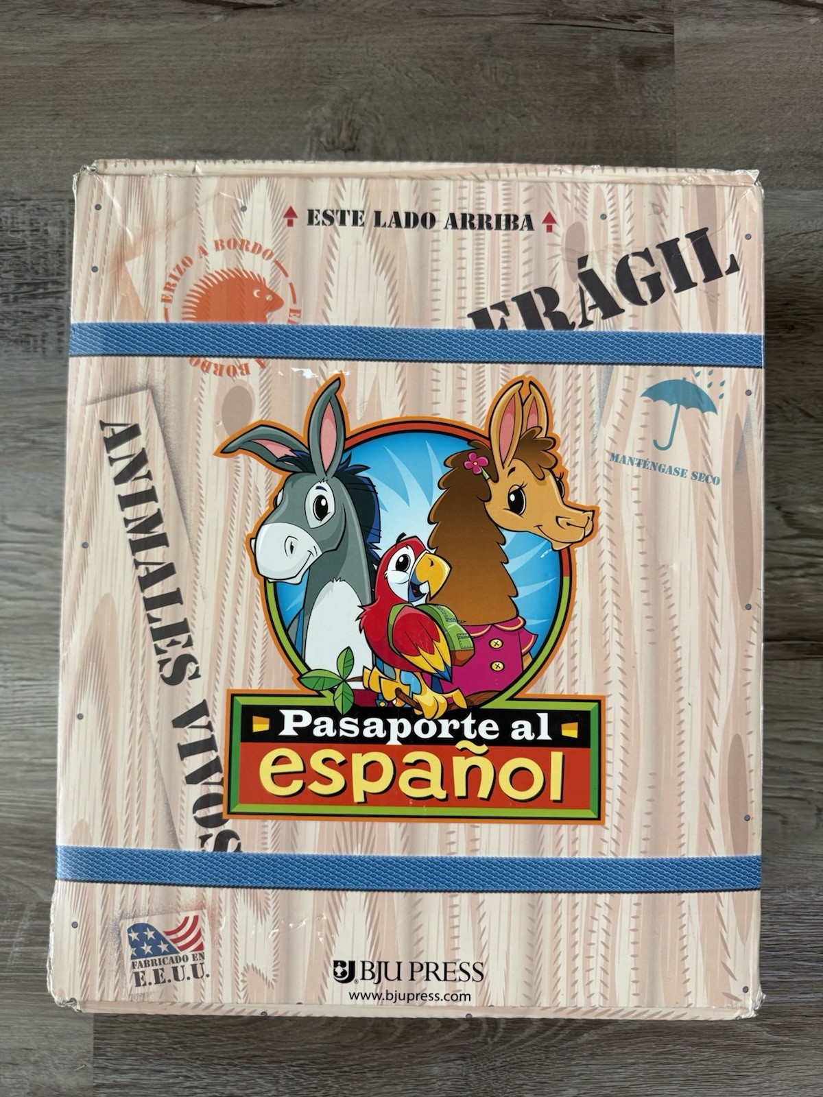 BJU Press Pasaporte al Español KIT A – Like New Spanish Program Elementary Kids