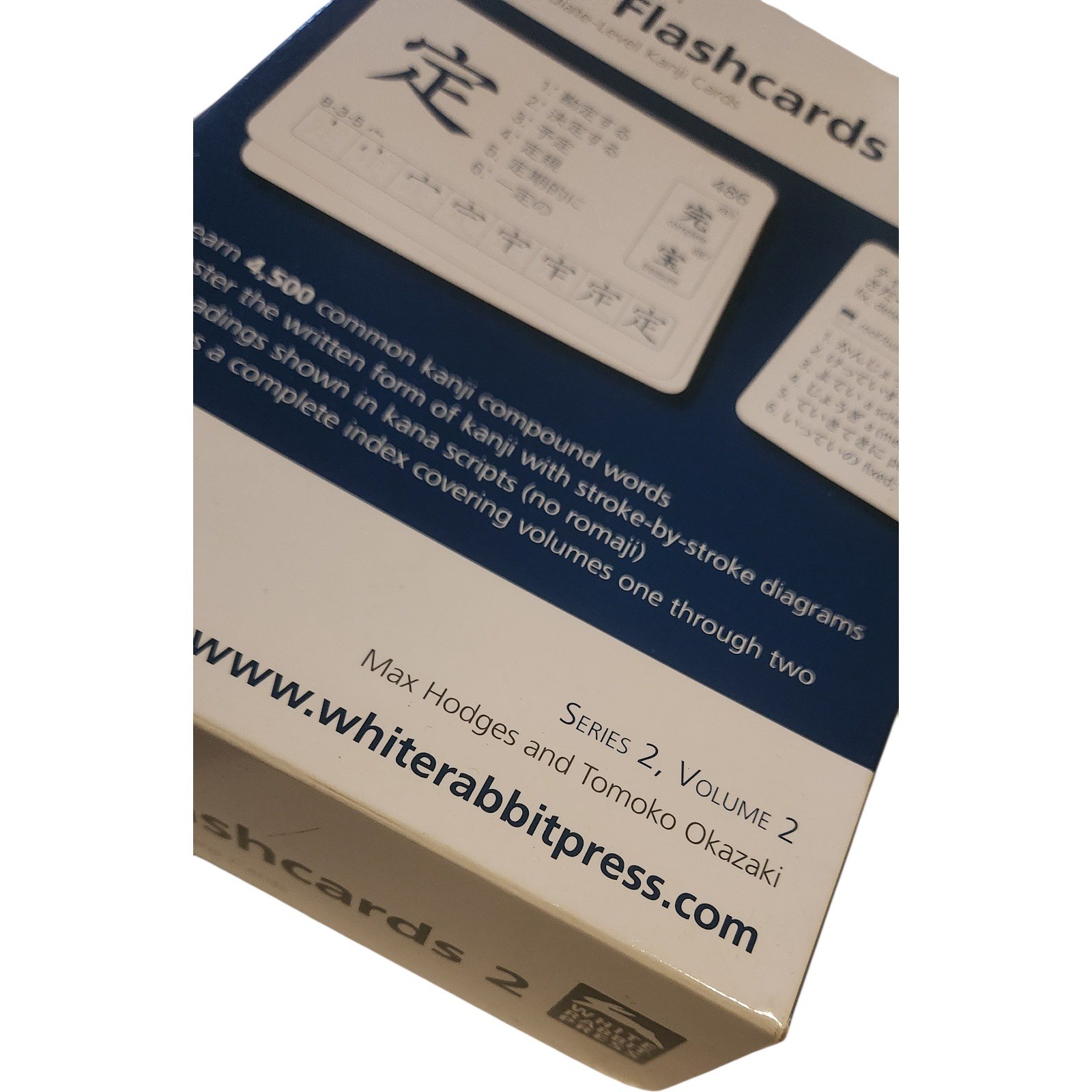 White Rabbit Press Japanese Kanji Flashcards Series 2 Volume 2 750 Cards