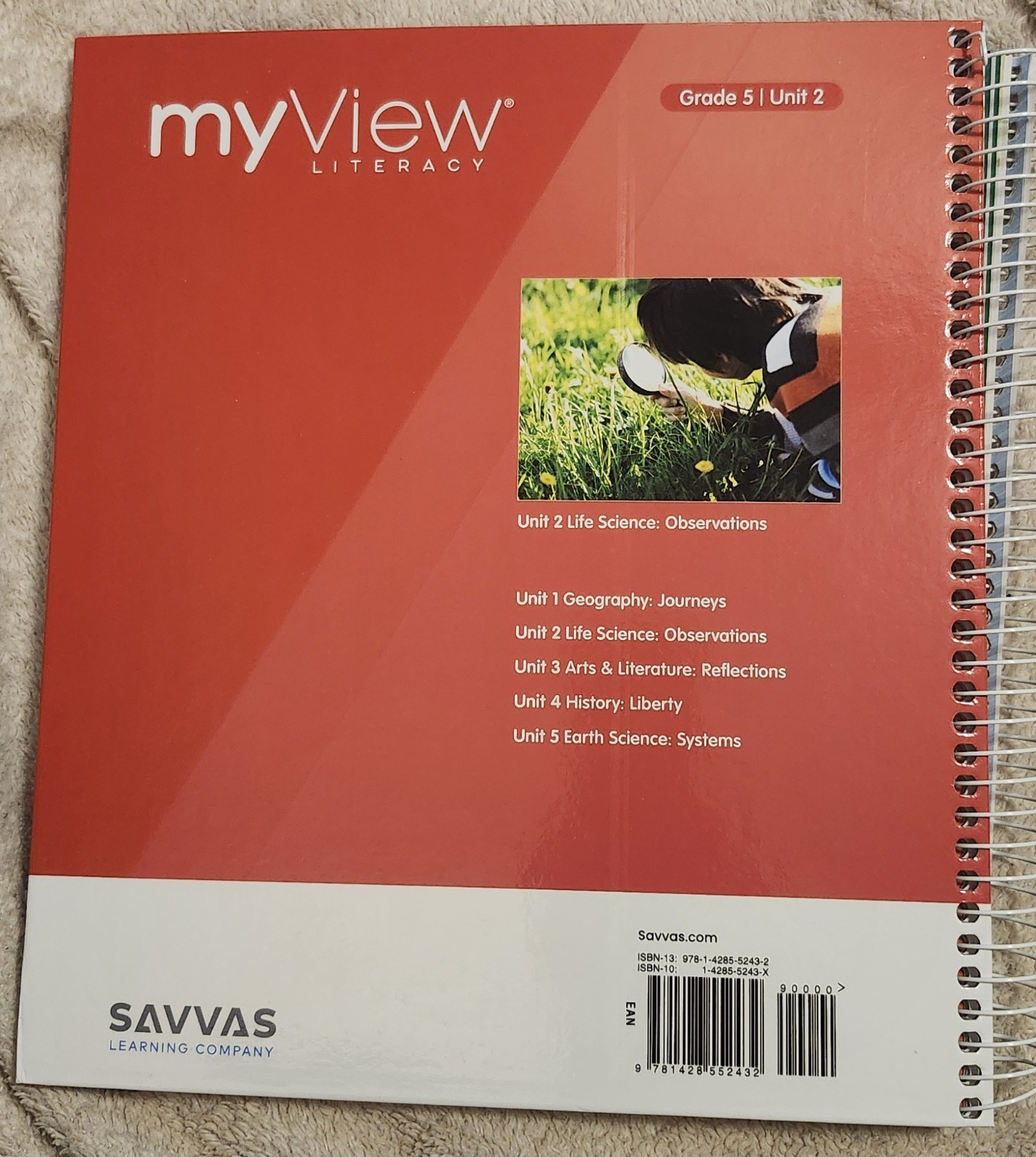 My View Literacy Grade 5 Unit 2 Teacher’s Edition