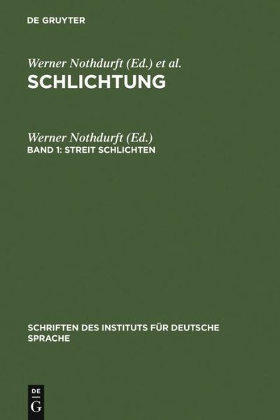 Streit Schlichten