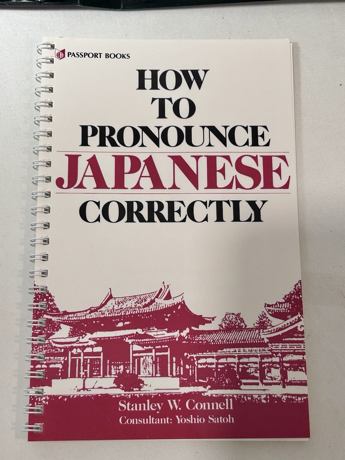 How to Pronounce Japanese Correctly~Book & Cassette Set~Brand New~Passport Books