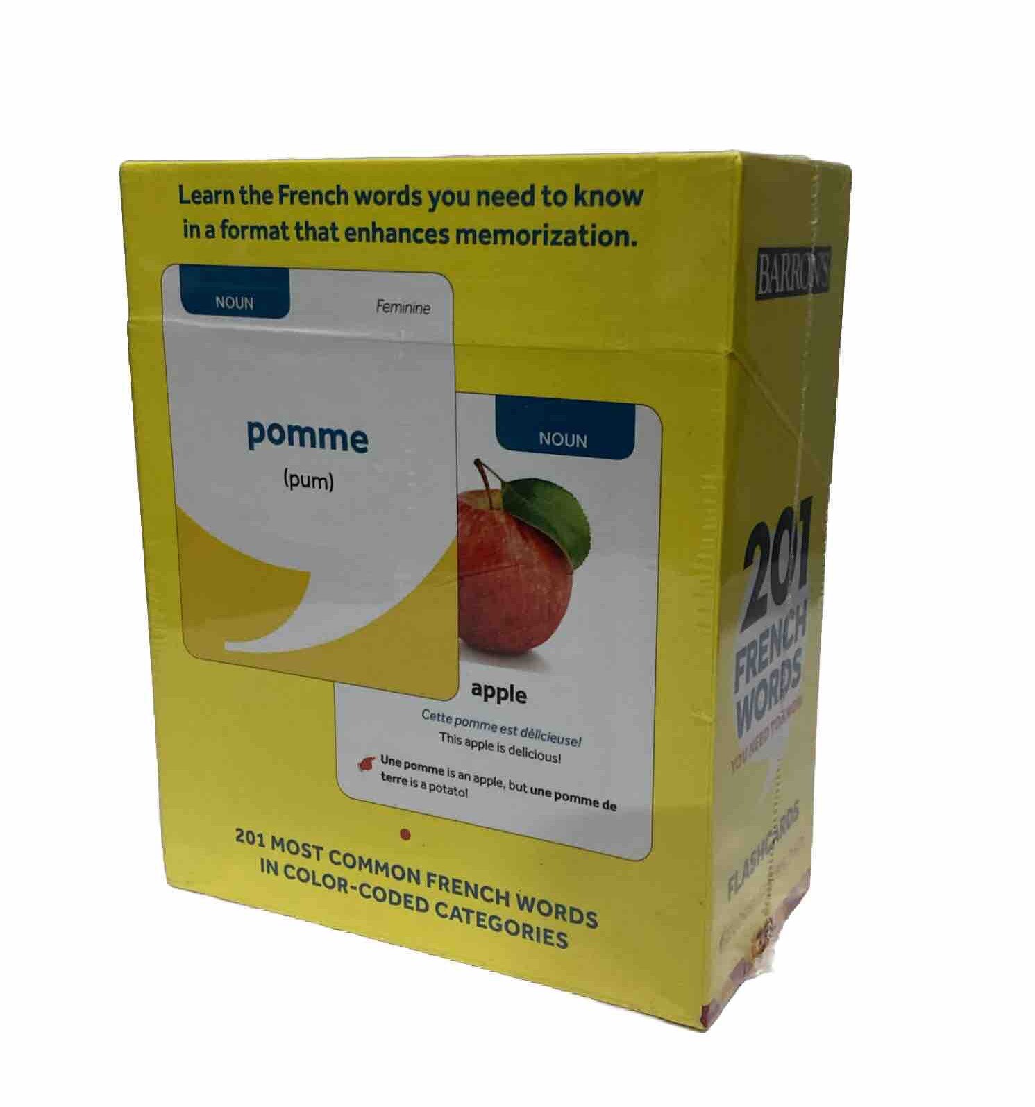 Barron’s Foreign Language Guides: 201 Spanish Words You Need to Know Flashcards
