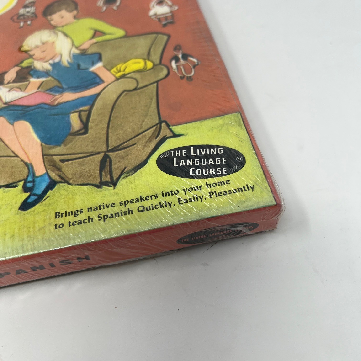 Children’s Living Spanish Language Course – 40 LESSONS / 4 LP RECORDS & BOOKS