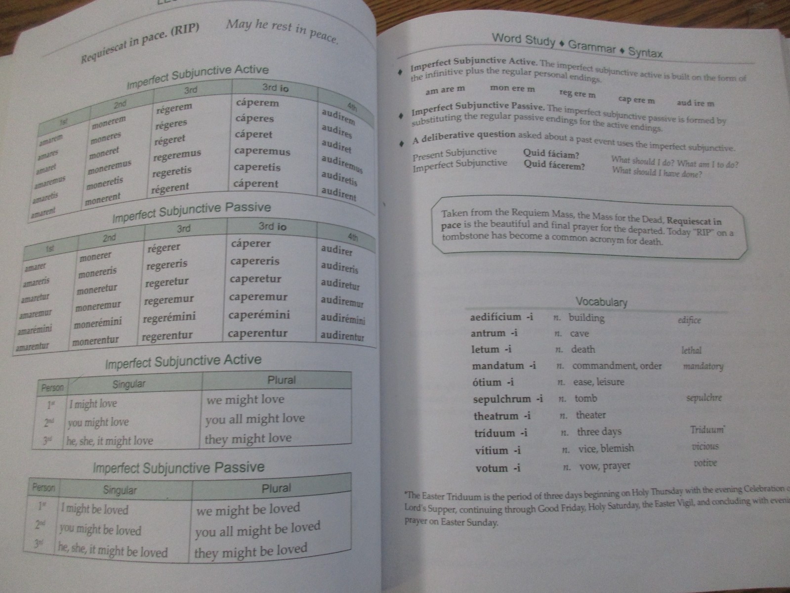 Third Form Latin set (teacher key/student text/quizzes & tests/cards)