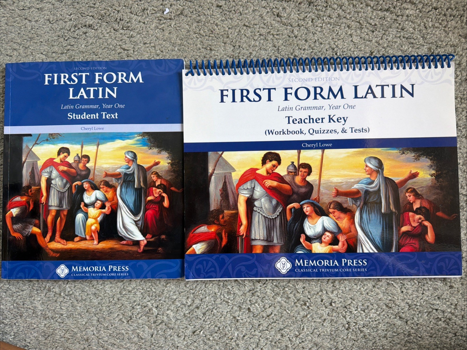 First Form, Latin Grammar- Year One Student Text And Teacher Key Second Edition