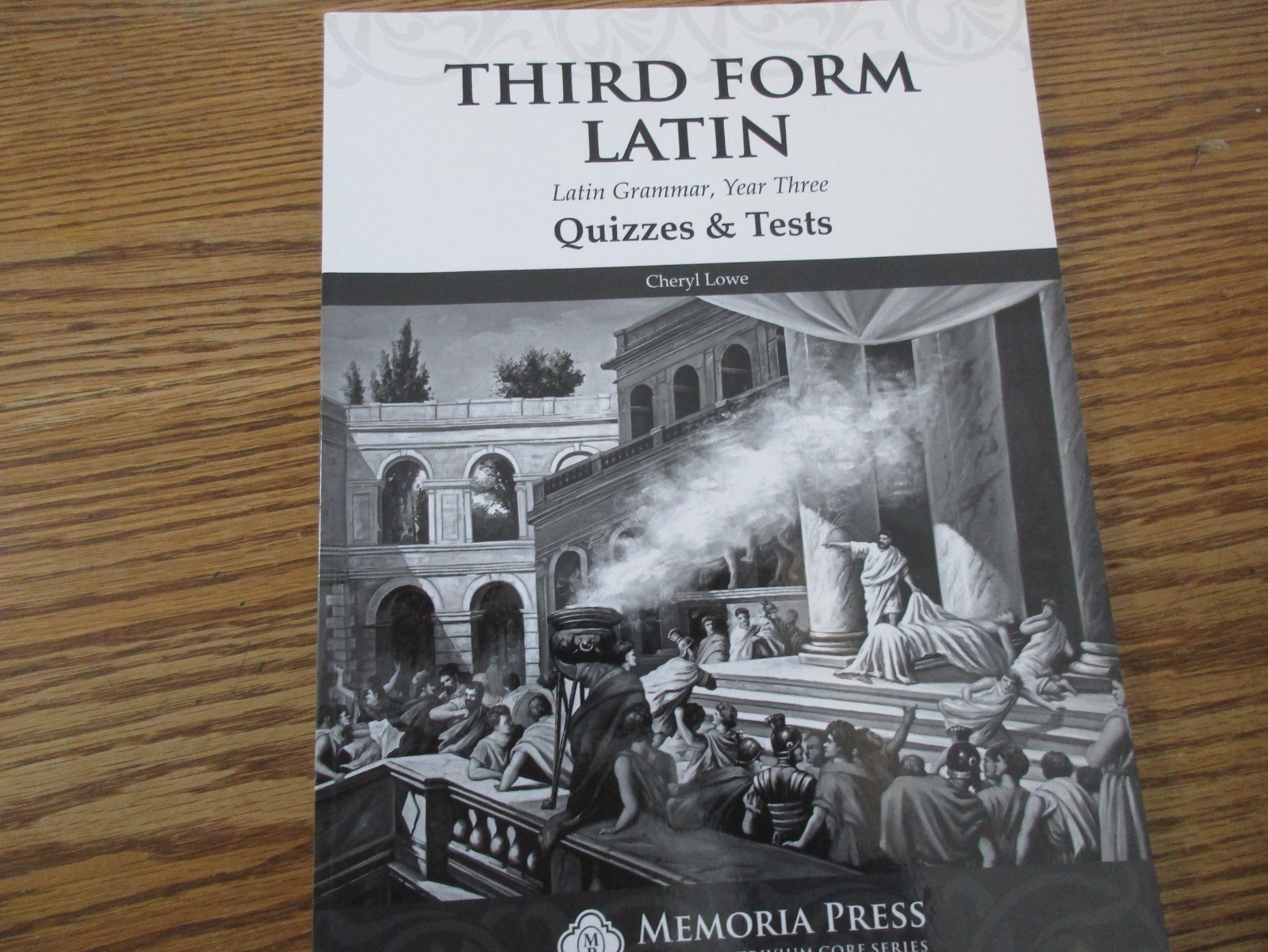 Third Form Latin set (teacher key/student text/quizzes & tests/cards)