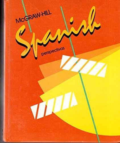 McGraw-Hill Spanish perspectivas – Hardcover, by Schmitt Conrad J – Acceptable