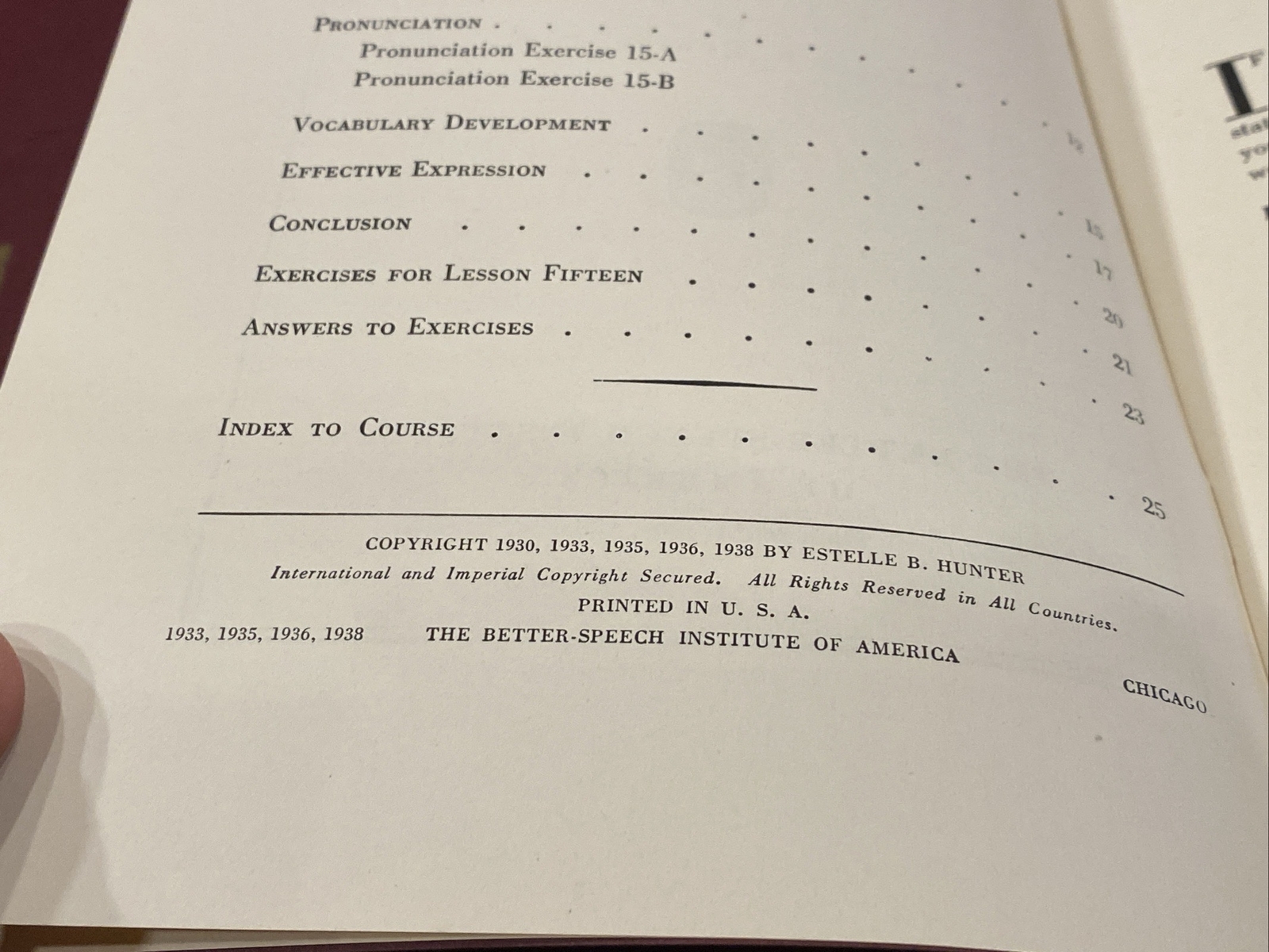 A New Self-Teaching Course in Practical English and Effective Speech Books 1938