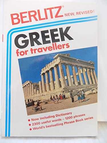 Berlitz Greek Phrasebook & Dictionary – Paperback, by Berlitz Guides – Very Good