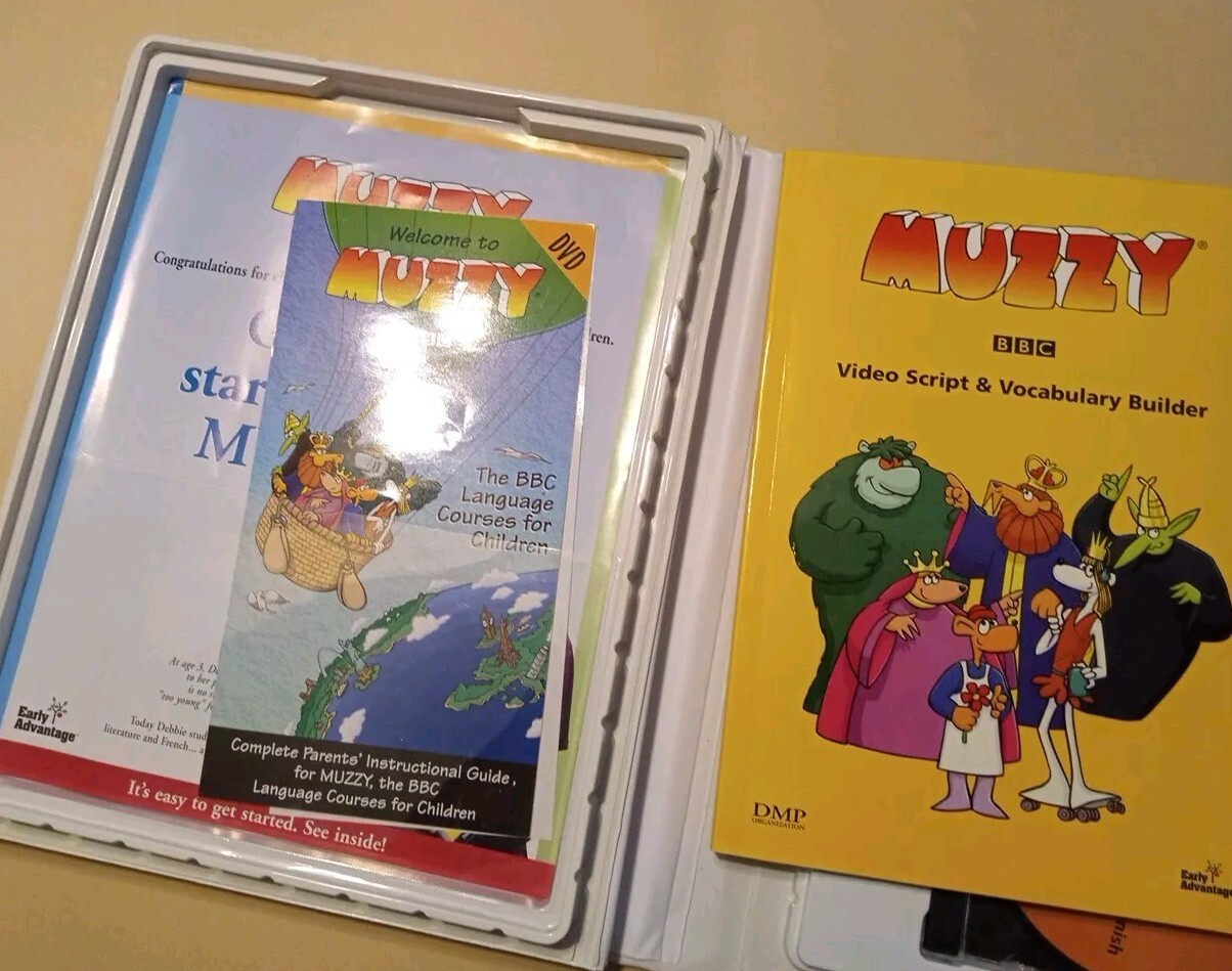 **BBC Muzzy Spanish DVD Learning Language Course for Children