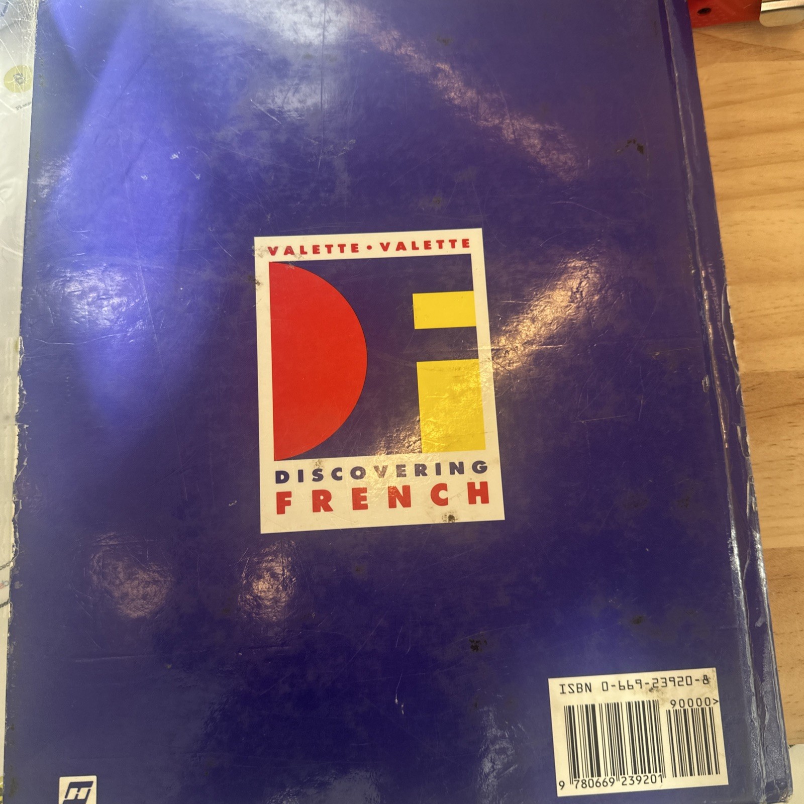 Discovering French: Bleu Hard Cover French Textbook