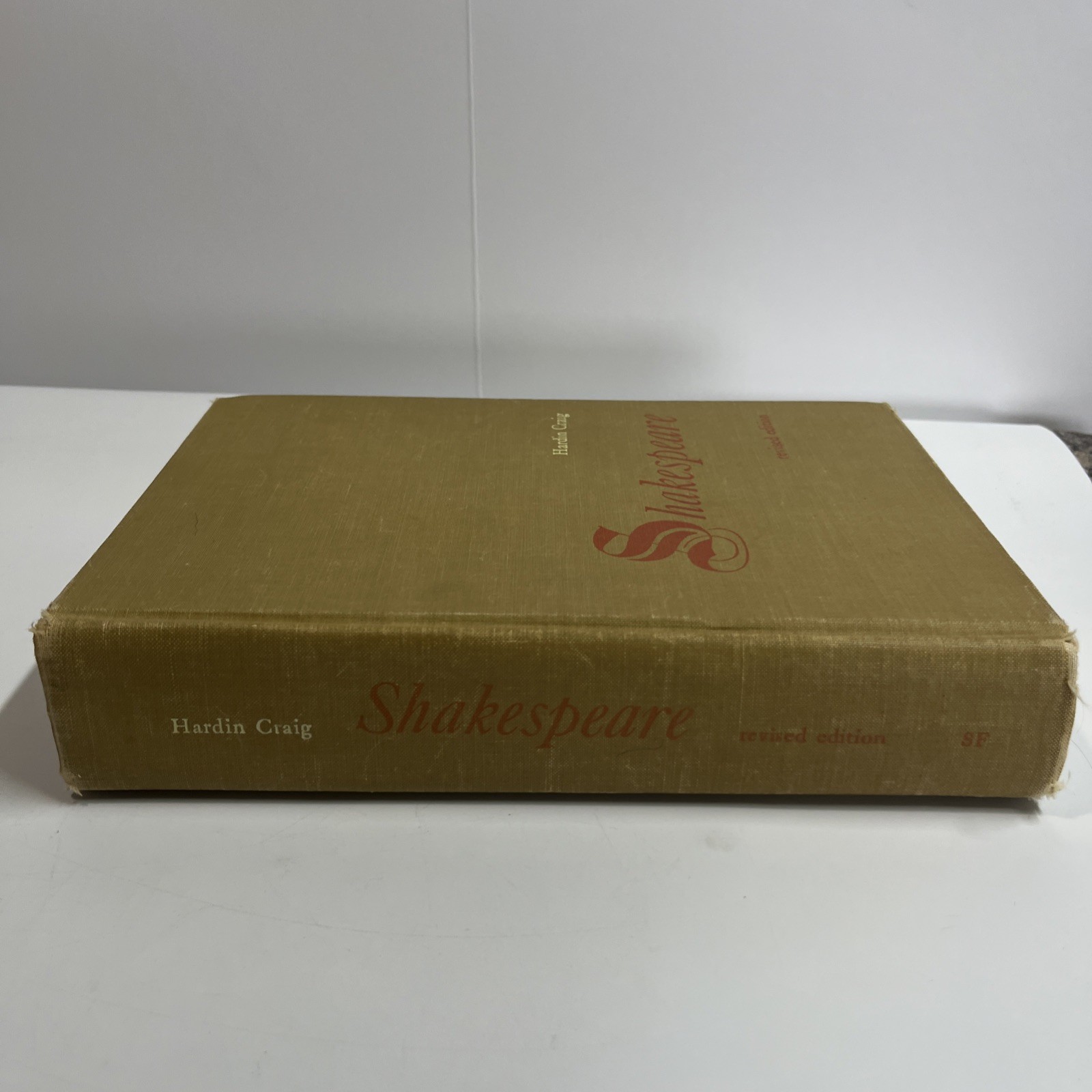 Shakespeare Hardcover 1958 Hardin Craig Good Condition See Pictures