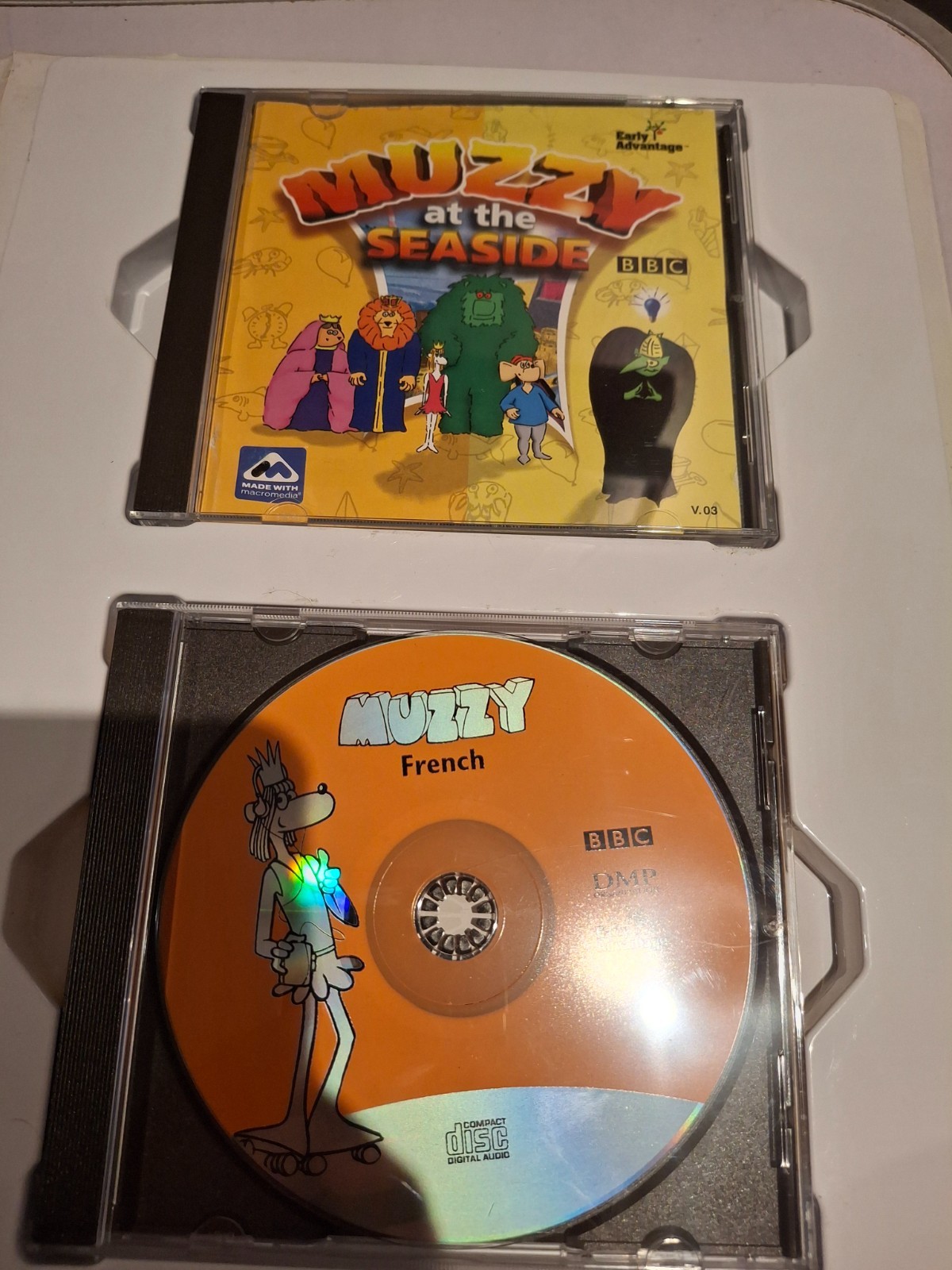 MUZZY : The BBC Language Course French For Children DVD CD CD-ROM & Book Set