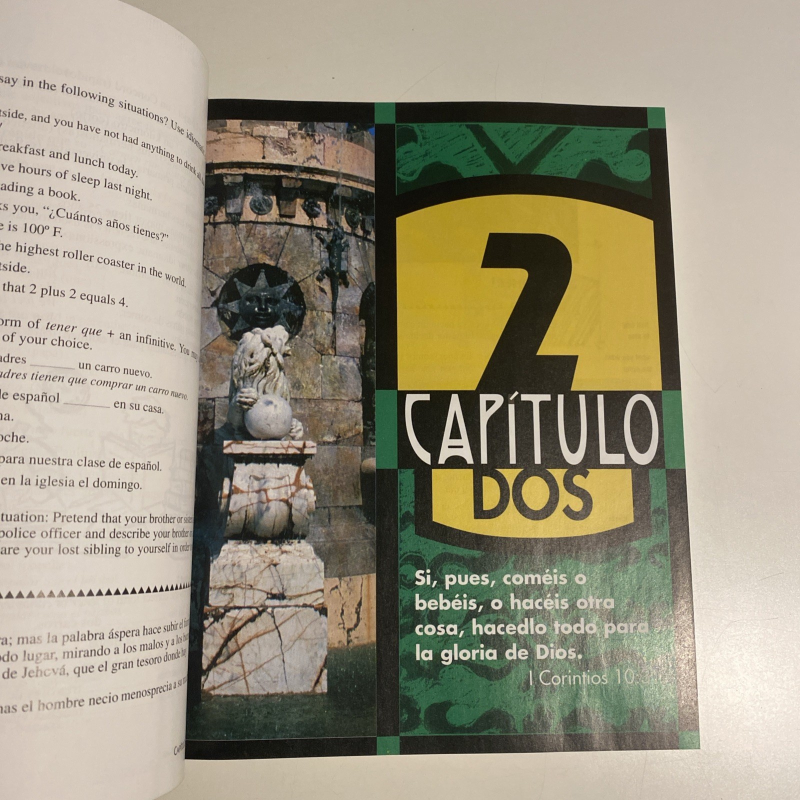 BJU Spanish 2 Student Textbook 2nd Edition, copyright 2013 Cut Cover