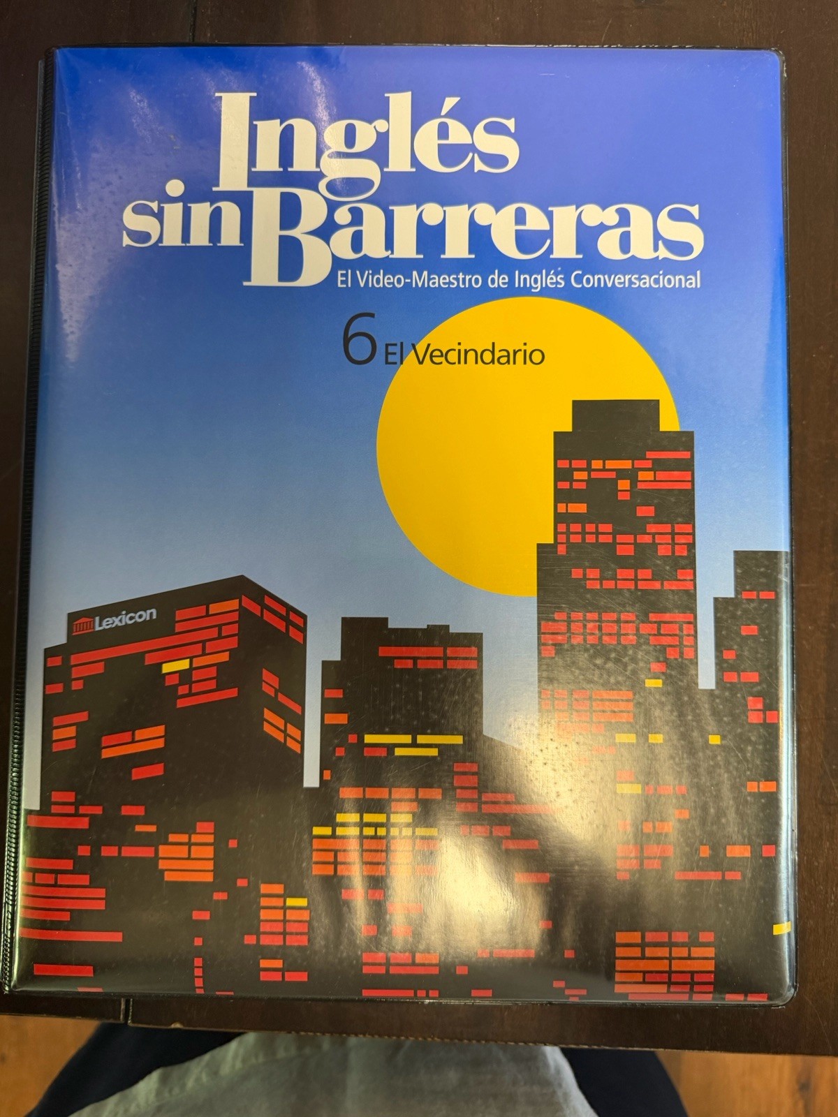Ingles sin Barreras Vol 1-12 Near Complete: 11 Manuals, 12 Workbooks, 12 VHS.