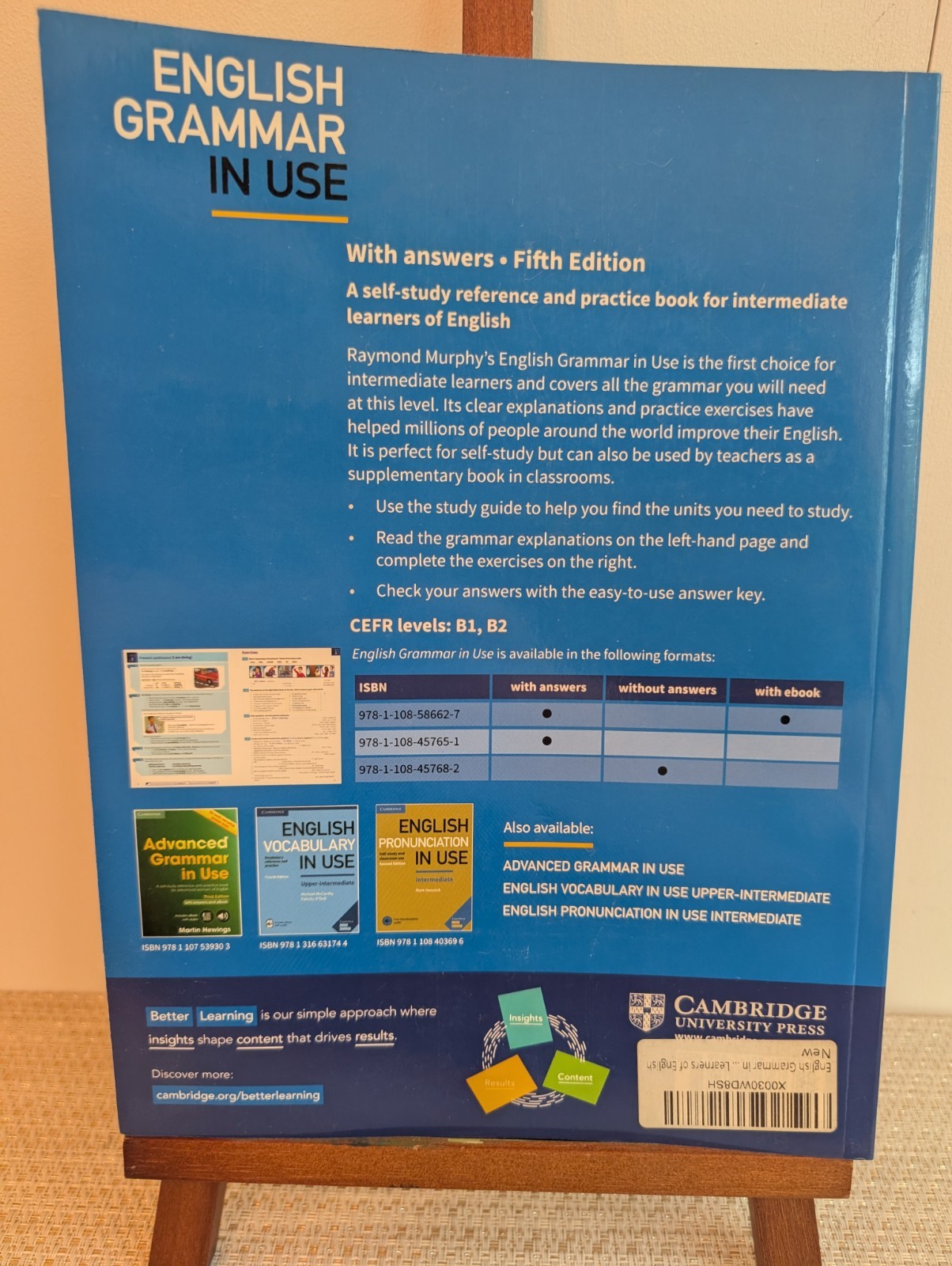 Grammar in Use Ser.: English Grammar in Use Book with Answers by…