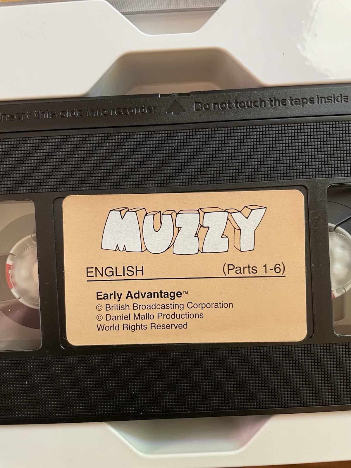 Muzzy BBC Language Course Spanish LEVEL 1 VHS & Cassette Parts 1-6 Complete